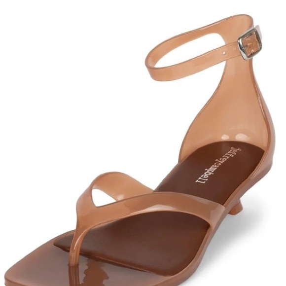 NWOT Jeffrey Campbell jellie toe post sandals - Picture 3 of 13